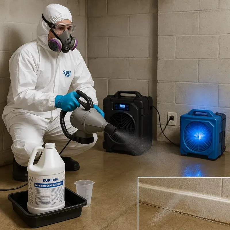Sanitization and Odor Removal process in Riverview, DE