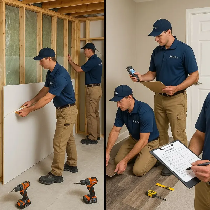 Repairs and Reconstruction process in Riverview, DE